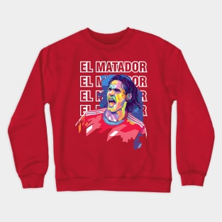 El-Matador Cavani popart Crewneck Sweatshirt